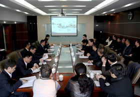 公司与中建北方公司座谈交流拓展新的合作领域